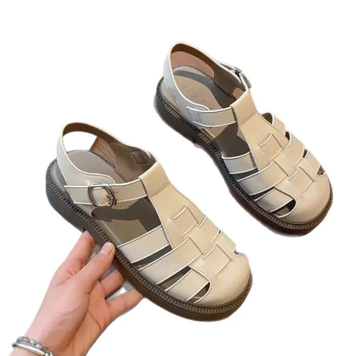Damen Komfortable Sandalen mit verstellbarem Riemen und rutschfester Sohle R&B - Image 5