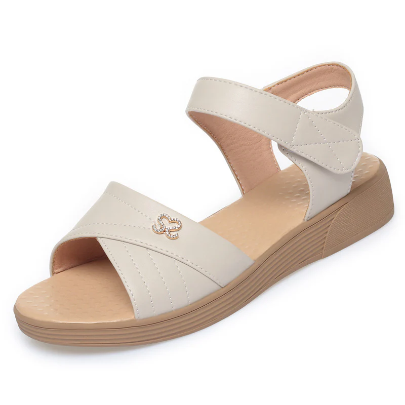 Damen Komfortable Sandalen mit verstellbaren Riemen und ergonomischer Sohle R&B - Image 6