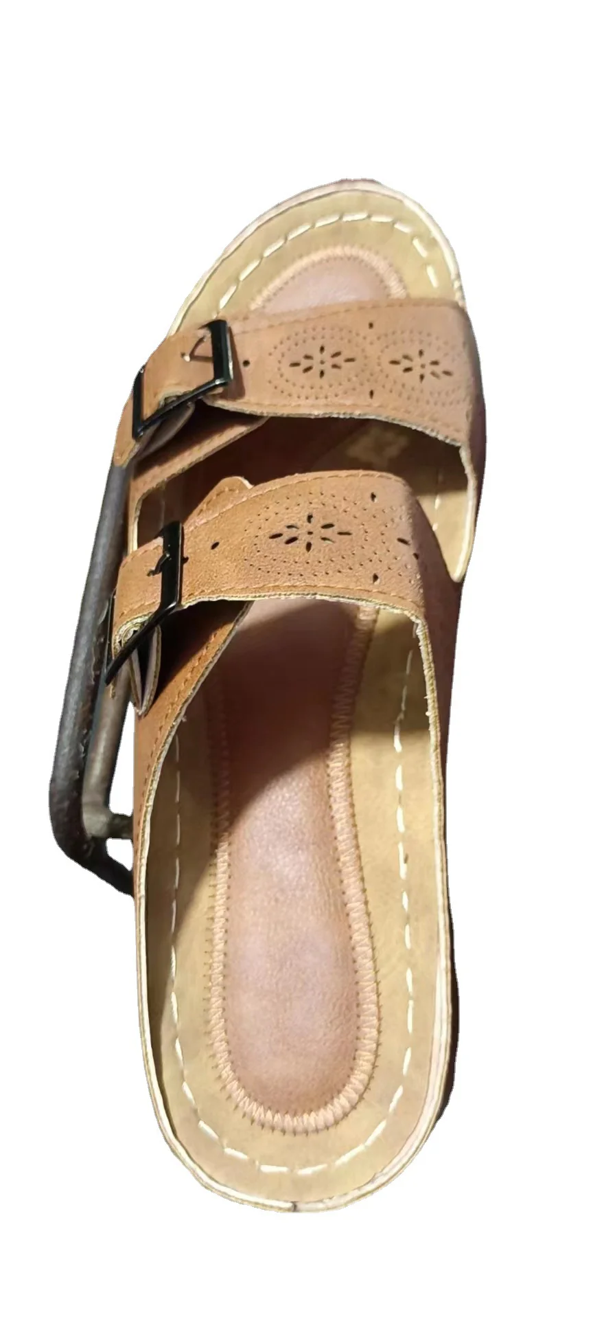Damen Komfortable Sandalen mit verstellbaren Riemen und gepolsterter Sohle R&B - Image 5