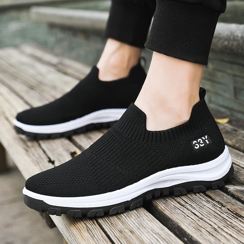 Damen Komfortable Slip-On Laufschuhe mit atmungsaktivem Mesh-Obermaterial R&B - Image 6
