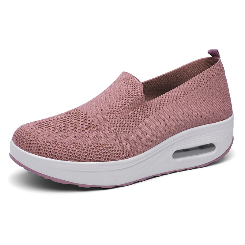 Damen Komfortable Slip-On Sneakers mit atmungsaktivem Obermaterial und dämpfender Sohle R&B - Image 6