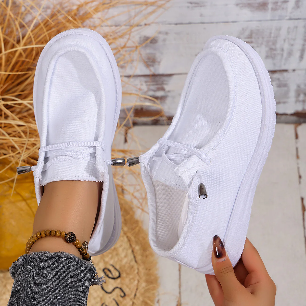 Damen Komfortable Slip-On Sneakers mit innovativem Design Heidi-Mode - Image 6