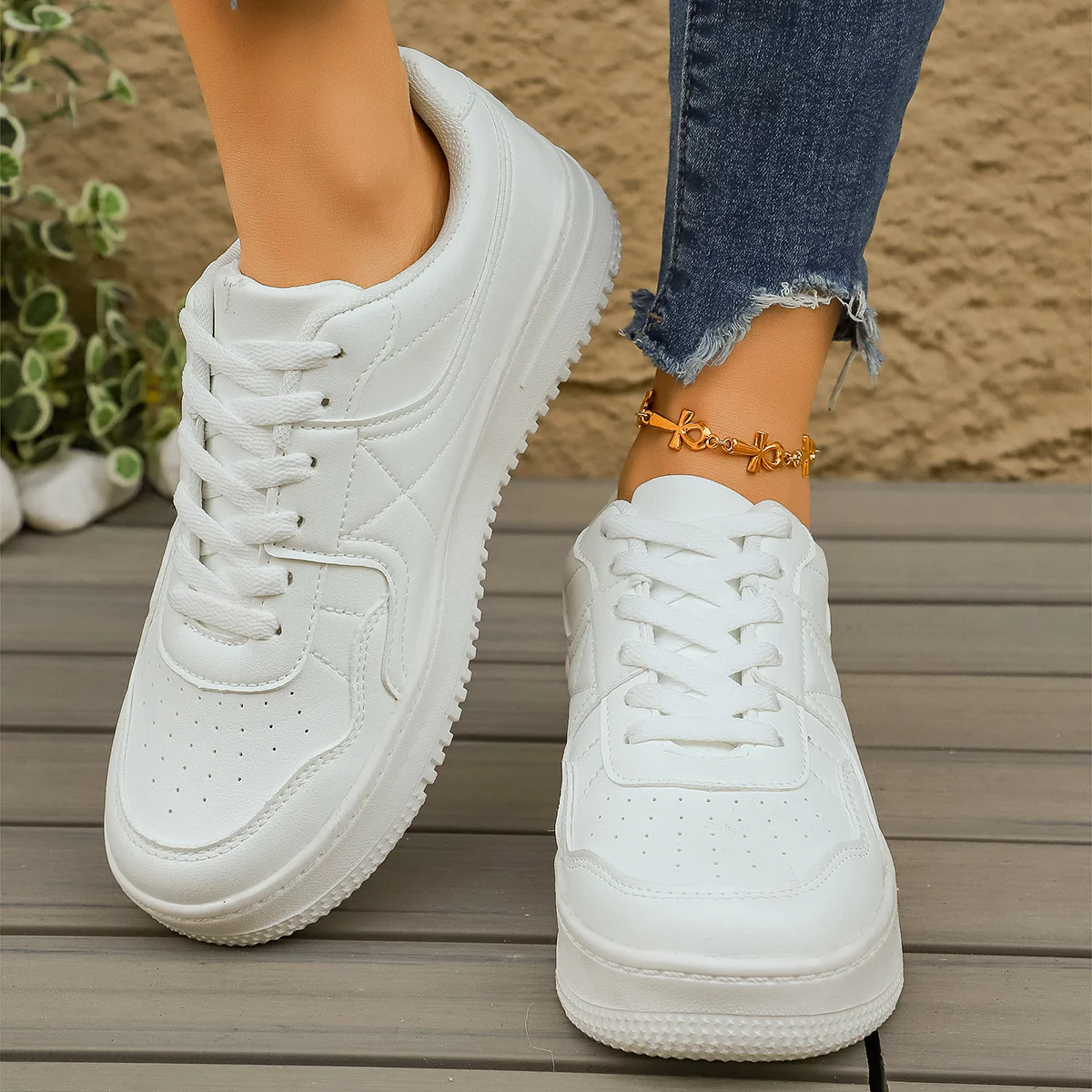 Damen Komfortable Sneakers im lässigen Lifestyle-Design R&B - Image 3