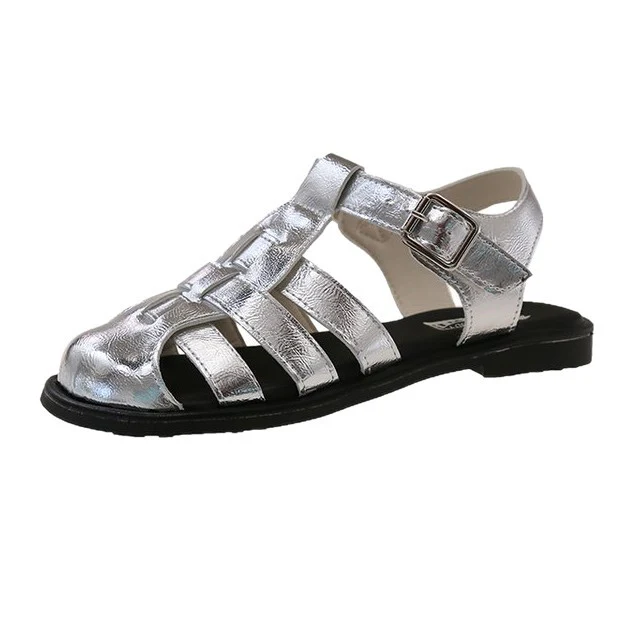 Damen Komfortable Sommer-Sandalen mit verstellbarem Schnallenverschluss und atmungsaktiven Riemen R&B - Image 5