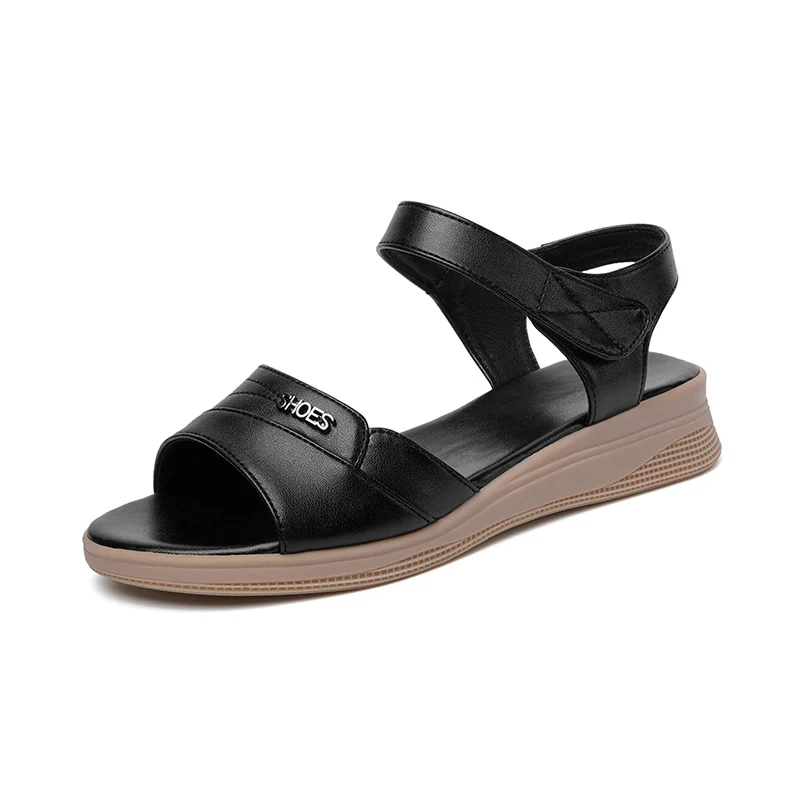 Damen Komfortable Wedge-Sandaletten mit verstellbarem Fesselriemen und ergonomischer Sohle R&B - Image 6