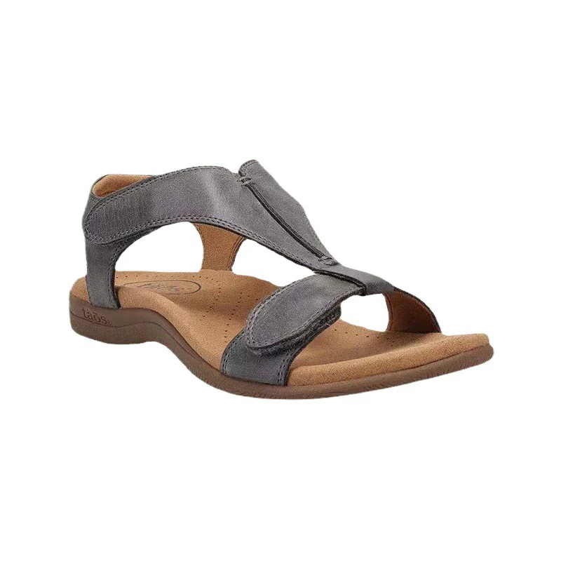 Damen Komfortable Zehentrenner-Sandalen mit verstellbaren Riemen R&B - Image 5