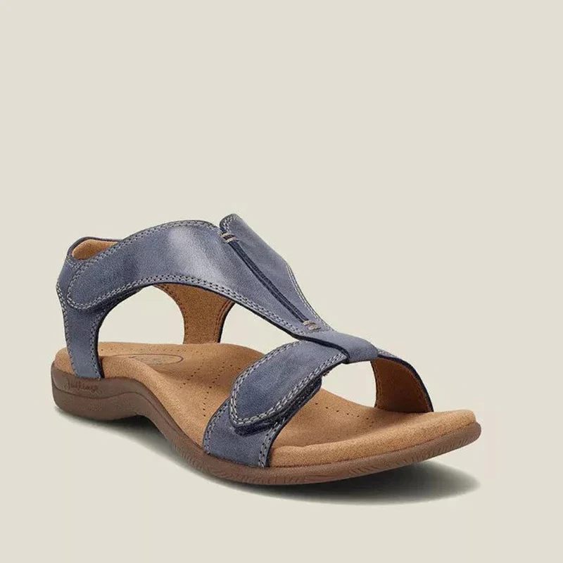 Damen Komfortsandalen mit verstellbaren Riemen und ergonomischer Sohle R&B - Image 7