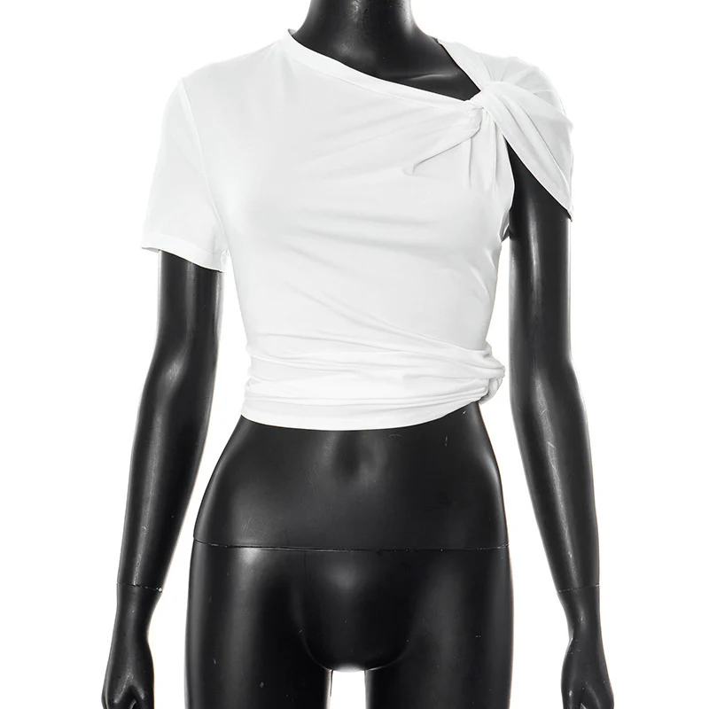 Damen Kurzarm Cropped Top R&B - Image 12