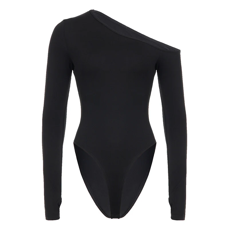 Damen Langarm-Bodysuit mit elegantem Off-Shoulder-Design R&B - Image 6