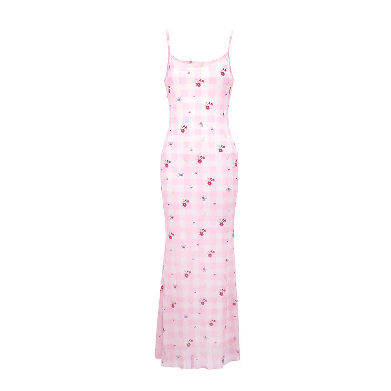 Damen Langarm Maxikleid mit floralem Muster R&B - Image 5