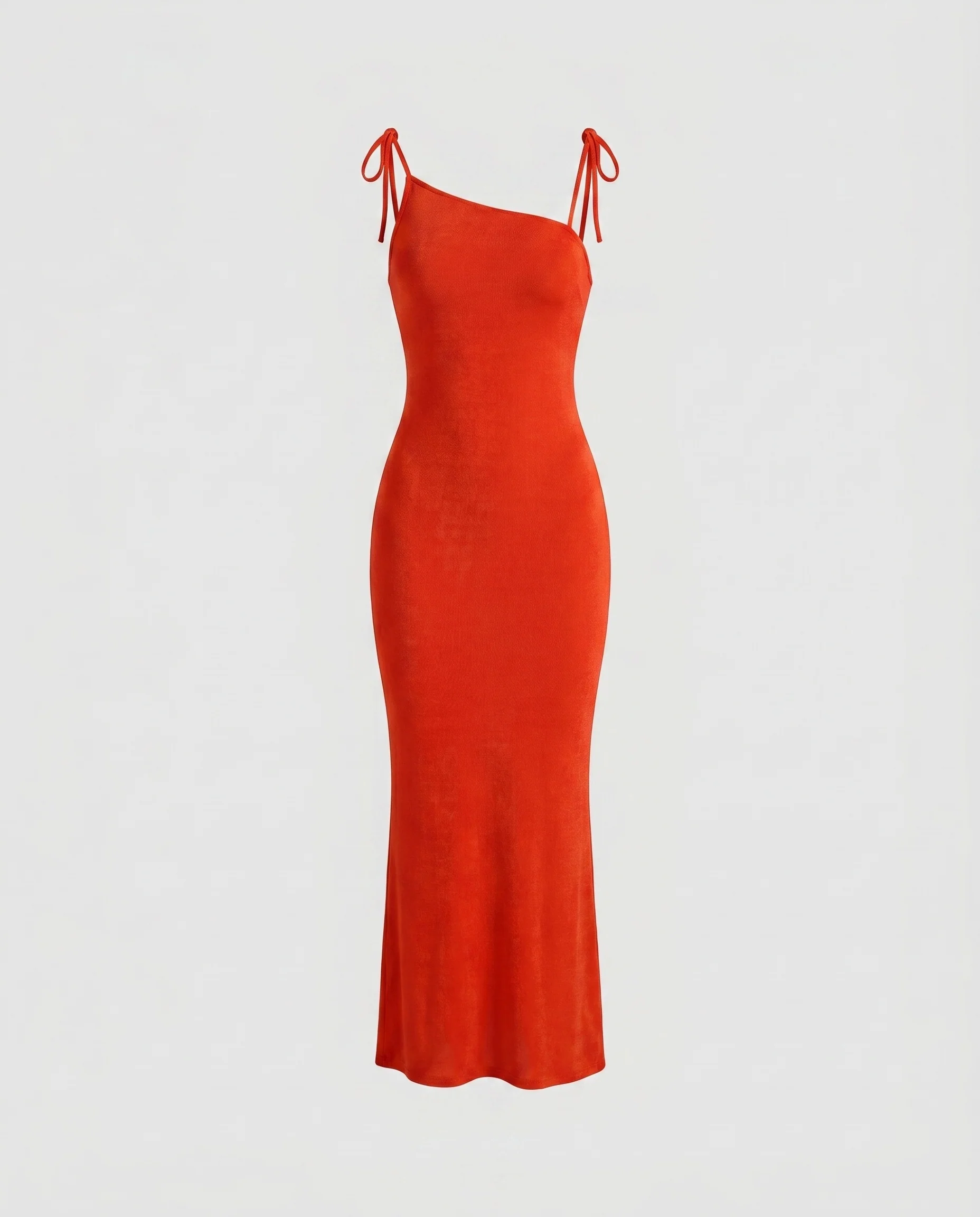 Damen Langarm Maxikleid mit verstellbarem Träger und elegantem Schnitt R&B - Image 5