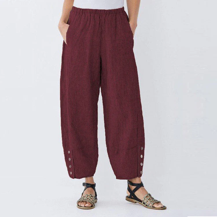 Damen lässige Hochwasserhose R&B - Image 4