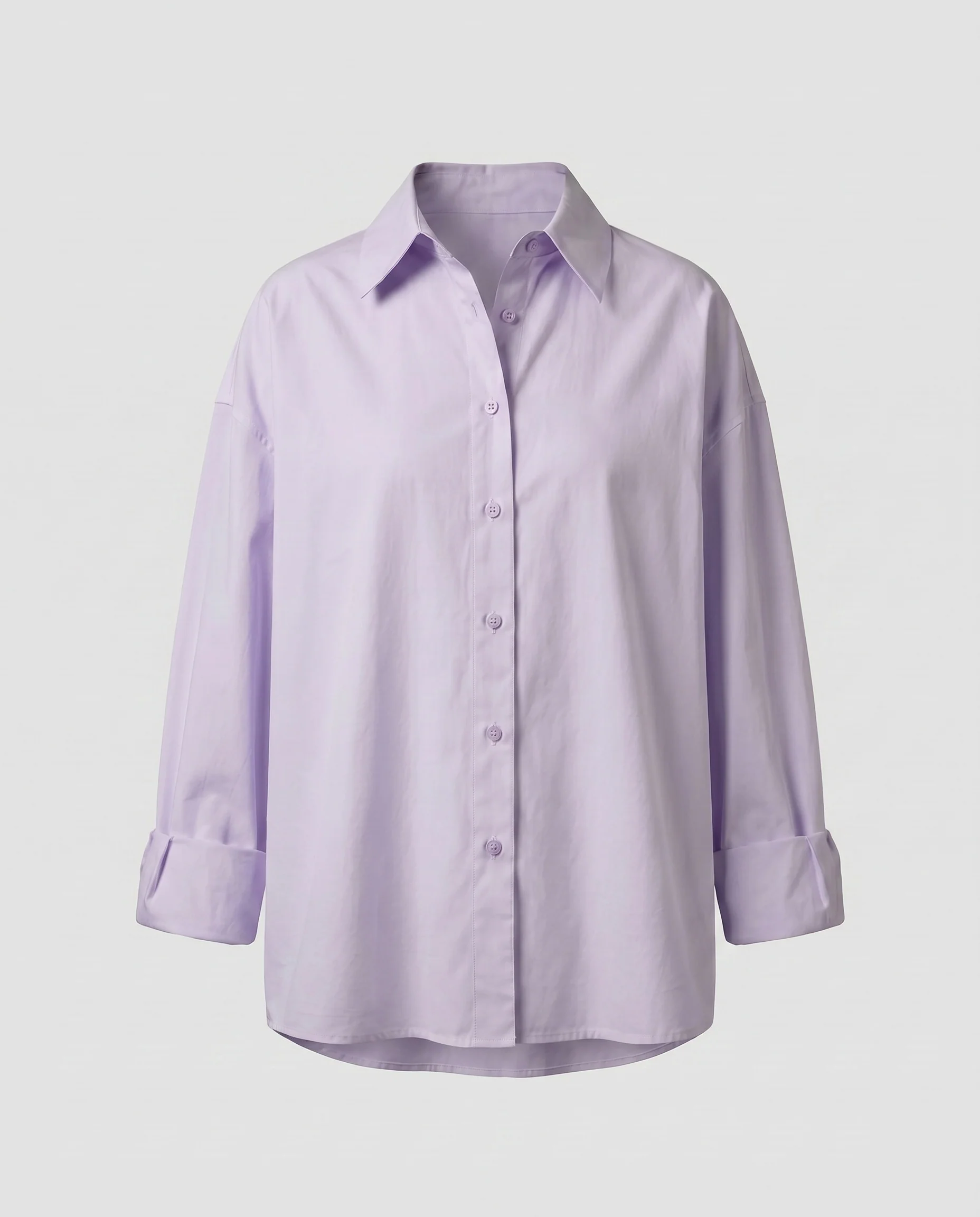 Damen lässige und oversize Bluse aus hochwertiger Baumwolle - Image 8
