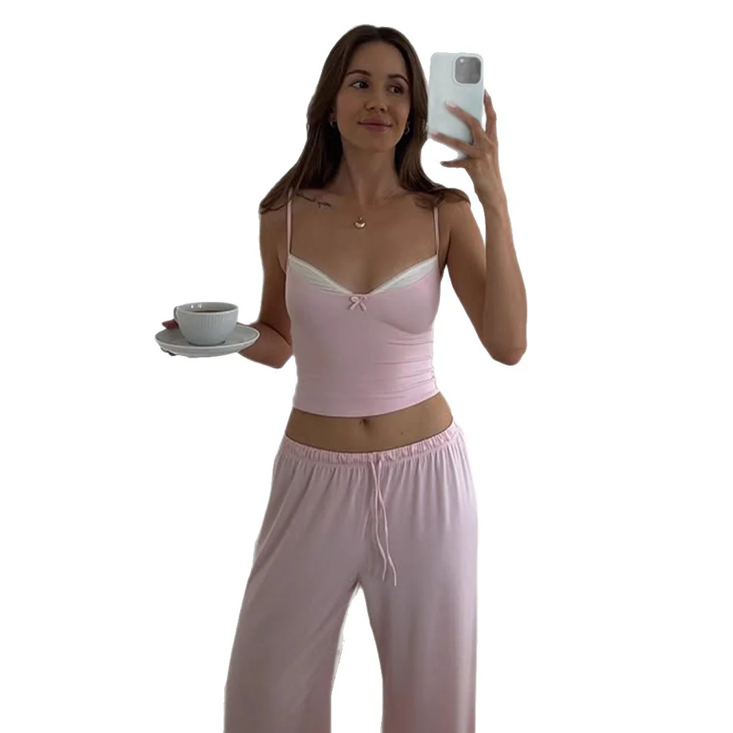Damen lässiger Jumpsuit mit weitem Bein und verstellbarem Bund Heidi-Mode - Image 5