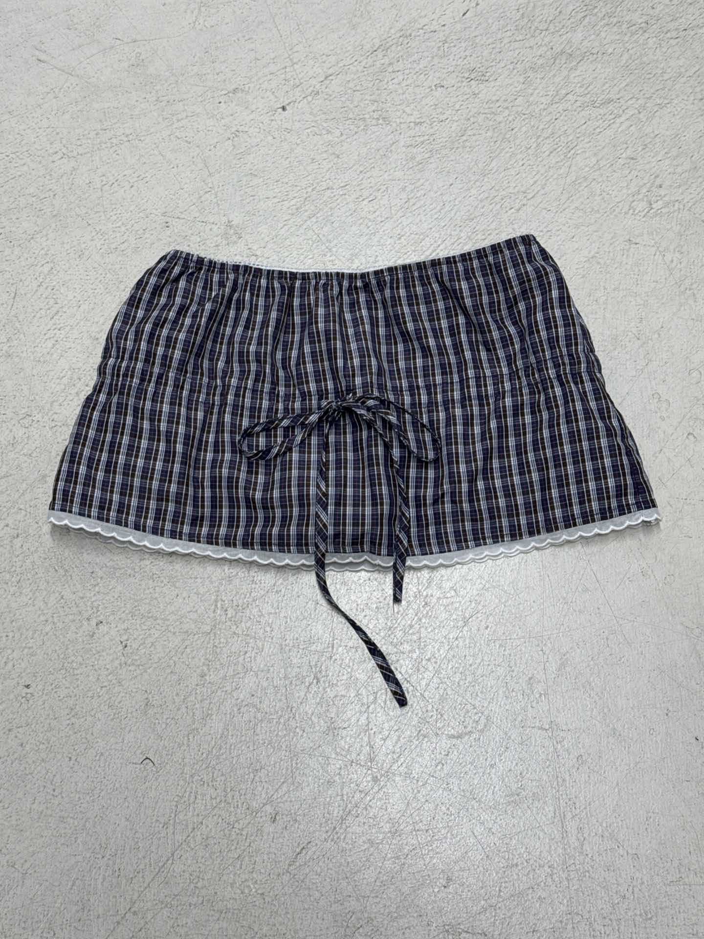 Damen lässiger Karorock mit adjustablem Bund R&B - Image 7