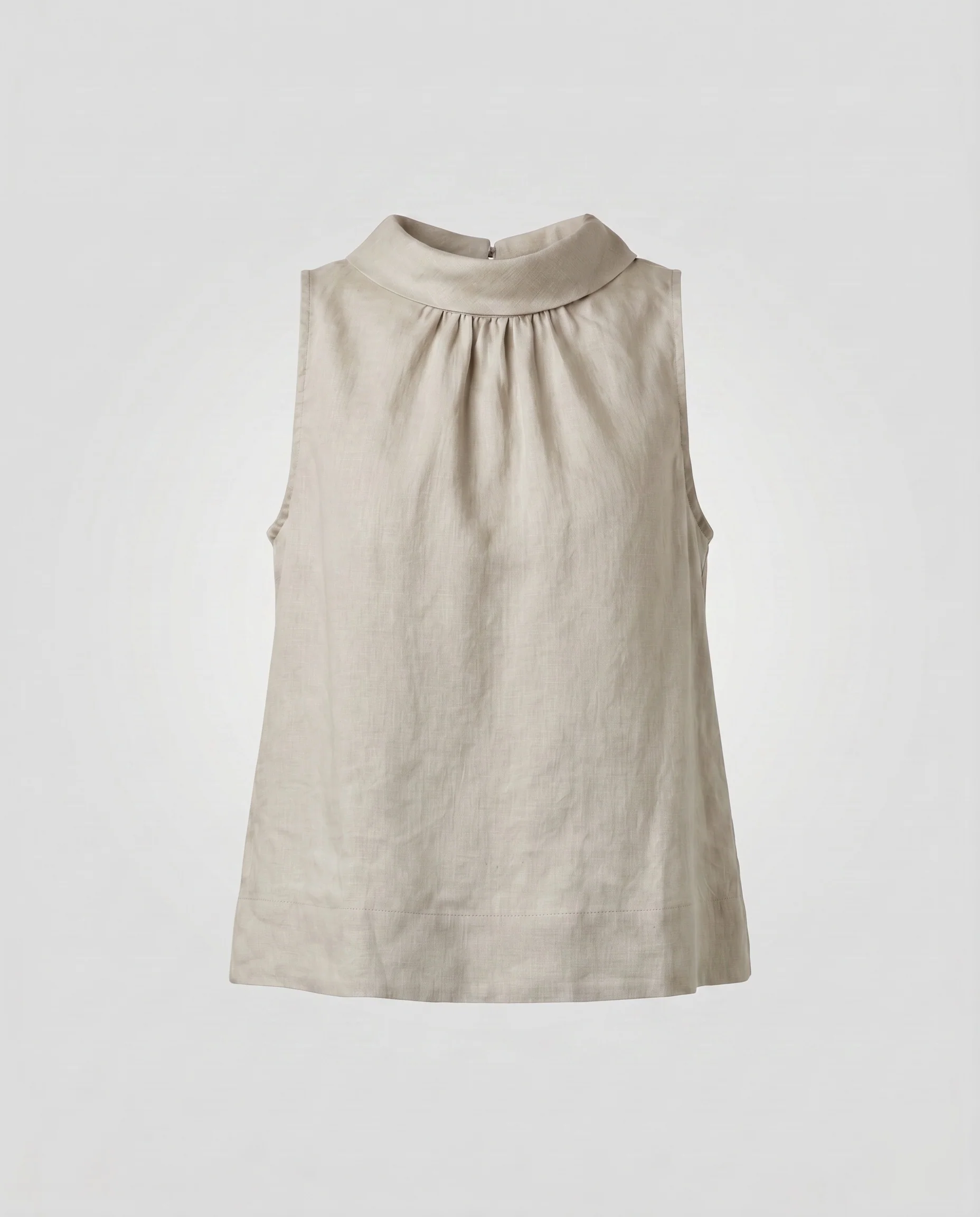 Damen lässiges Oberteil mit elegantem Stehkragen - Image 6