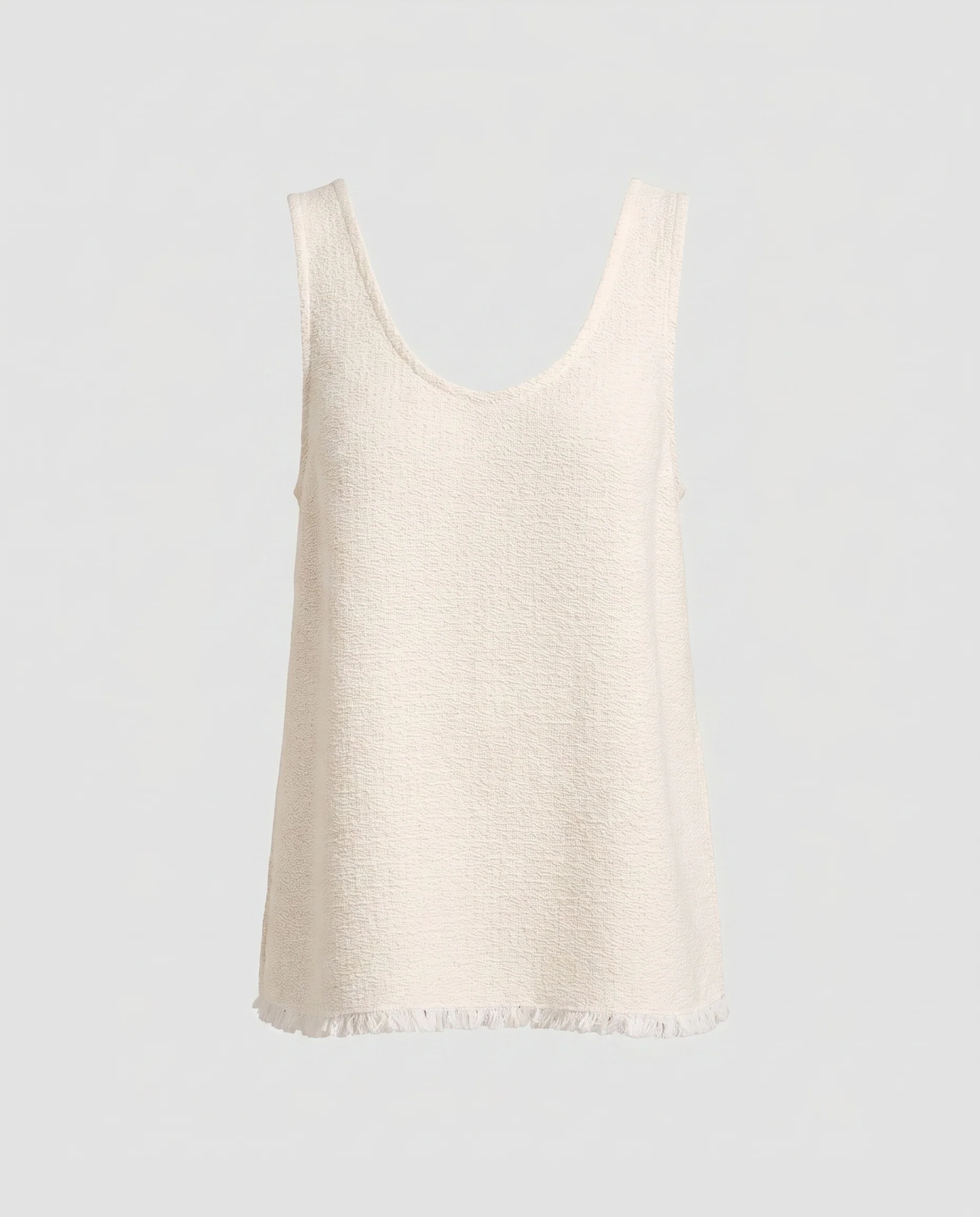 Damen lässiges Trägershirt mit modernem Strukturgewebe - Image 4
