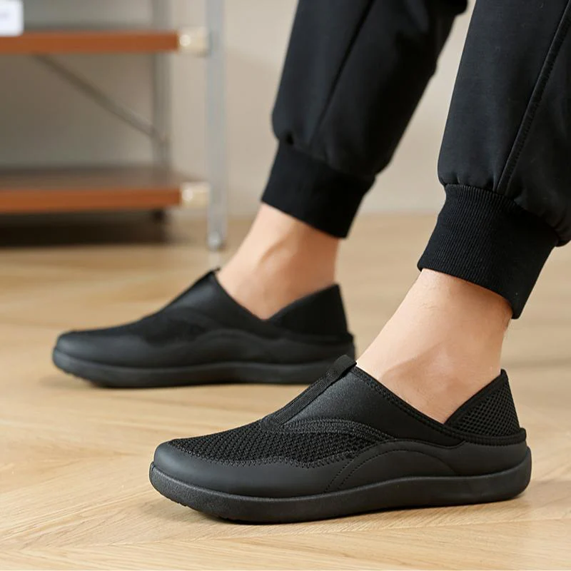 Damen Leichte und luftige Slip-On Freizeitschuhe mit atmungsaktiver Oberfläche Heidi-Mode - Image 2