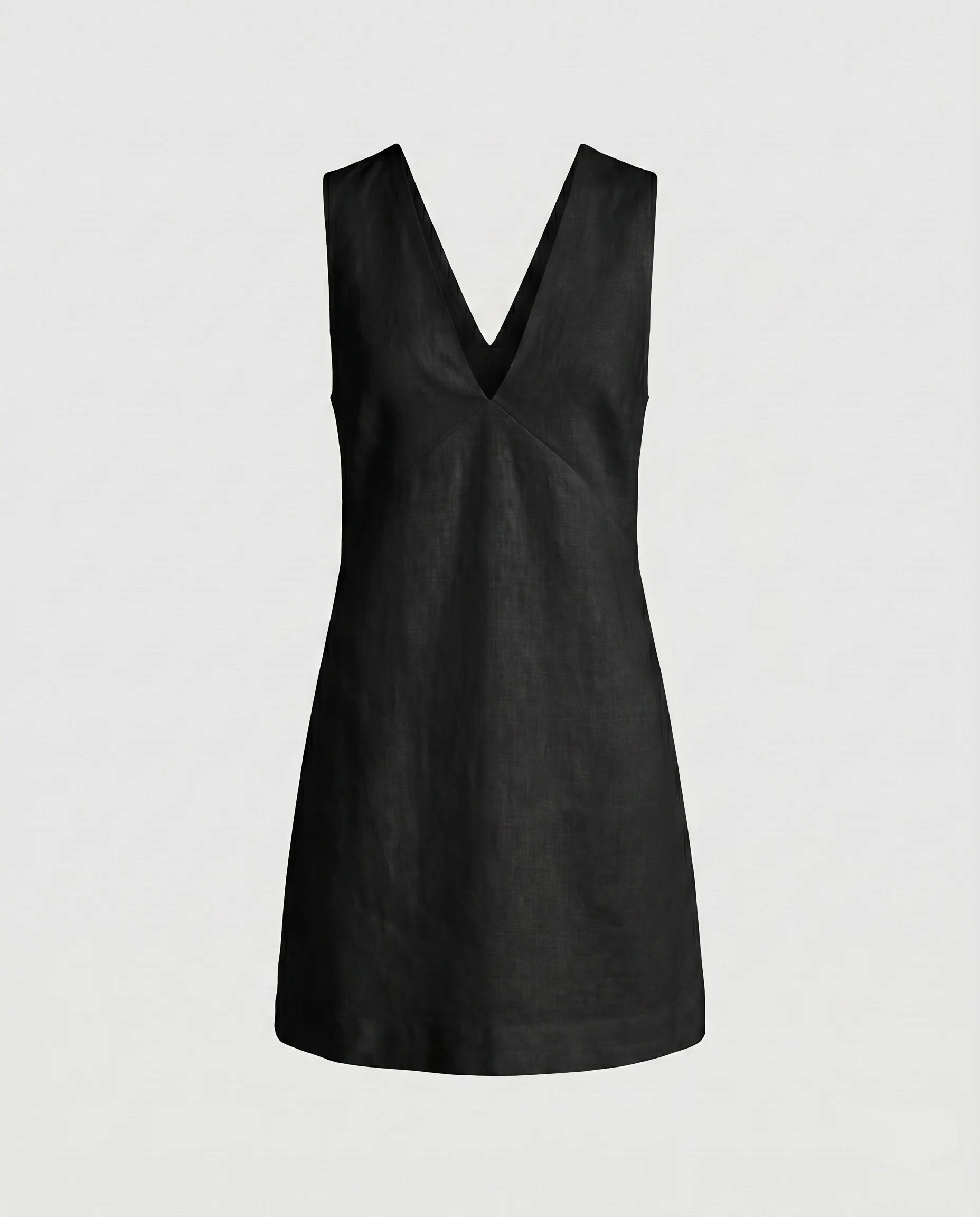 Damen Leichtes Sommerkleid mit V-Ausschnitt - Image 8