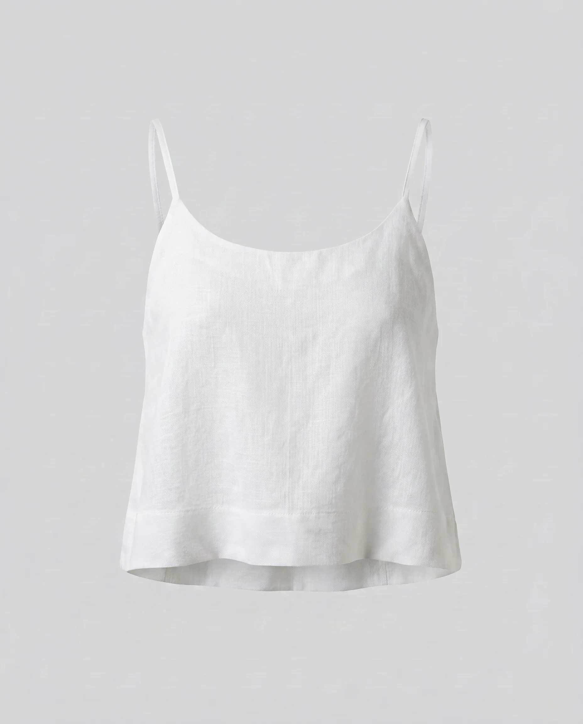 Damen Leinen-Trägertop mit lässigem Schnitt und minimalistischer Silhouette - Image 6