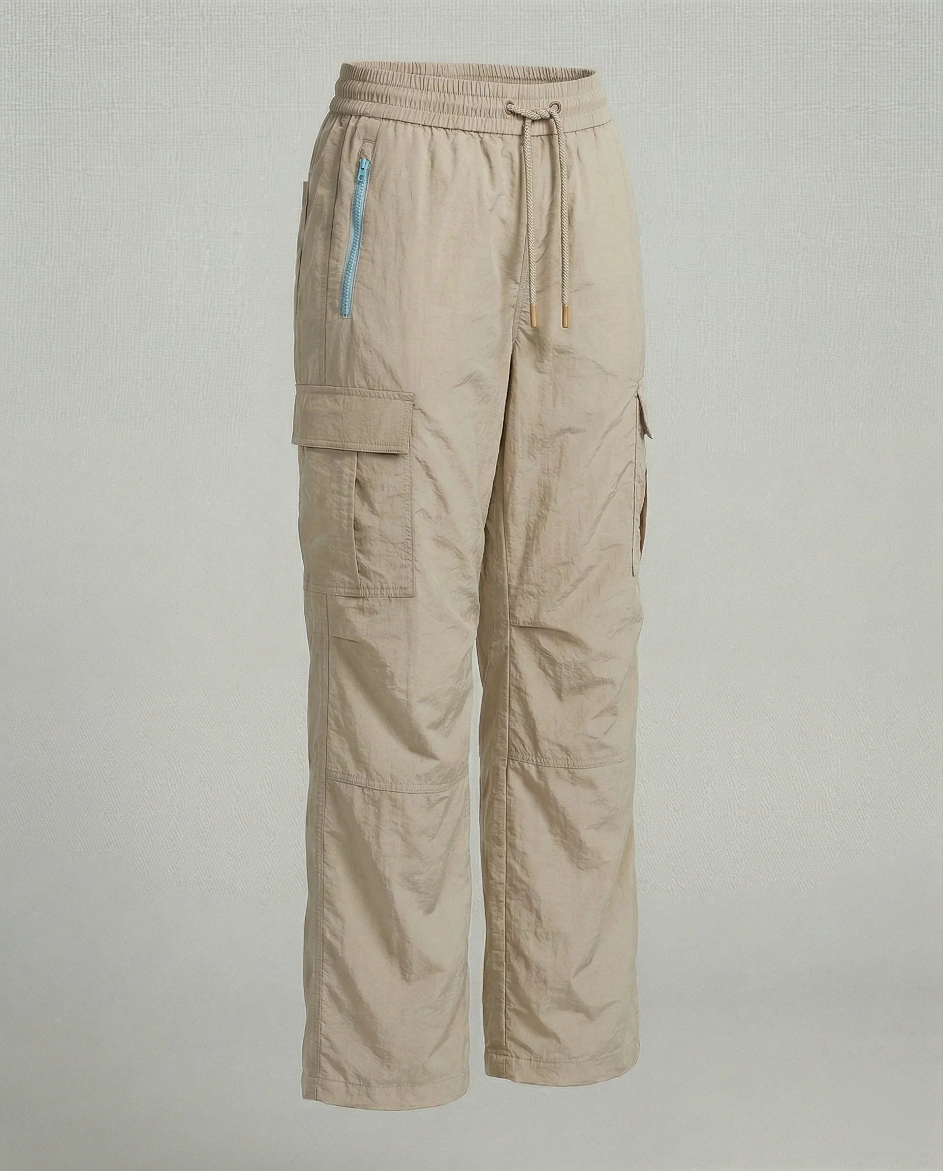 Lockere Trekkinghose mit wasserabweisender schnell trocknender Beschichtung elastischem Tunnelzugbund und Reißverschlusstaschen R&B - Image 10