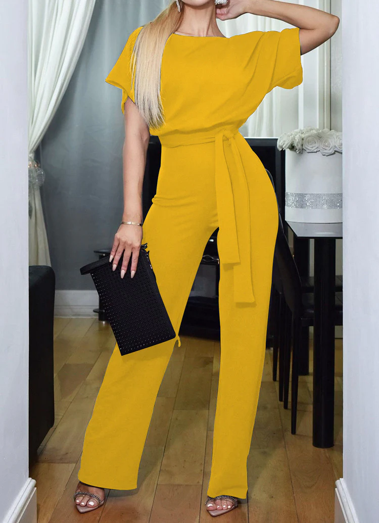 Damen lässiger Zweiteiler mit elegantem Taillengürtel R&B - Image 7