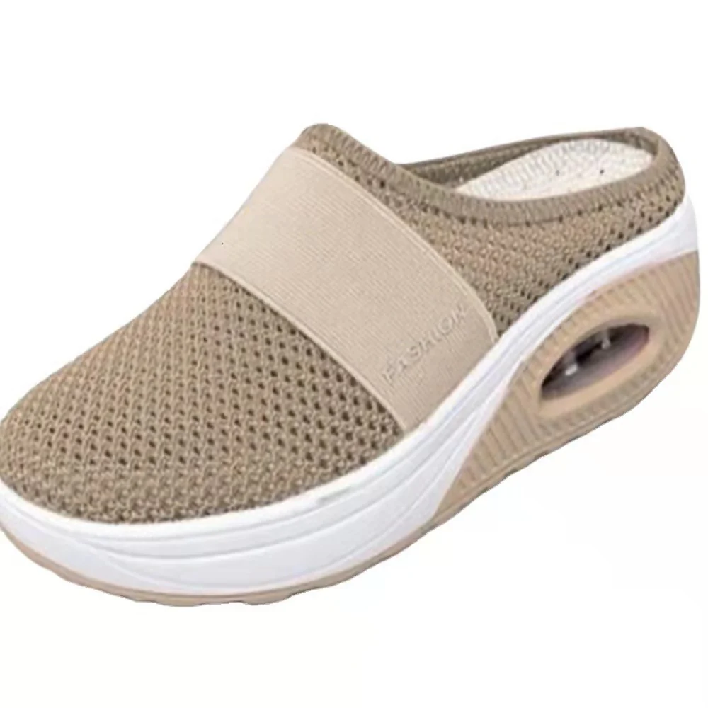 Damen Luftige Clogs mit atmungsaktivem Mesh-Obermaterial und komfortabler Dämpfung R&B - Image 7