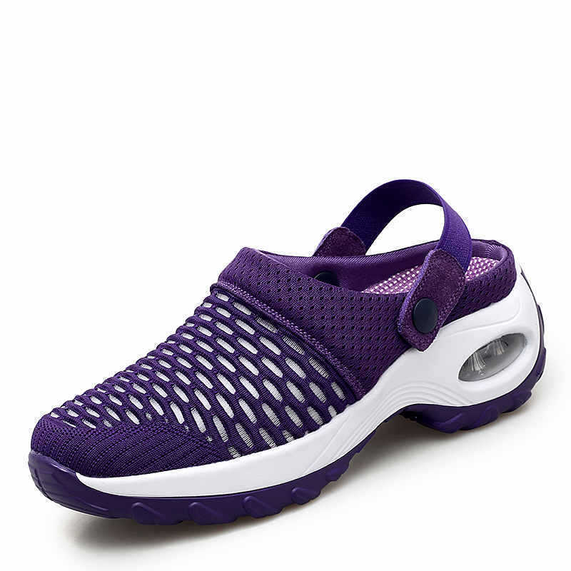 Damen Luftige Clogs mit ergonomischem Komfort und rutschfester Sohle R&B - Image 8