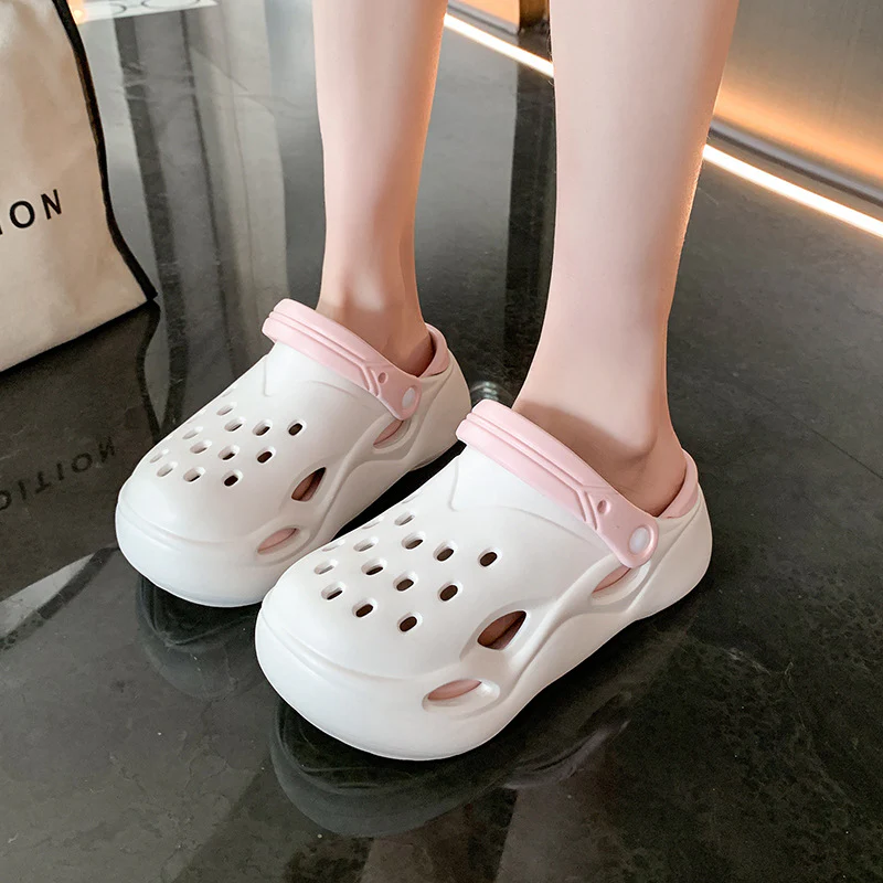 Damen Luftige Clogs mit verstellbarem Riemen R&B - Image 2