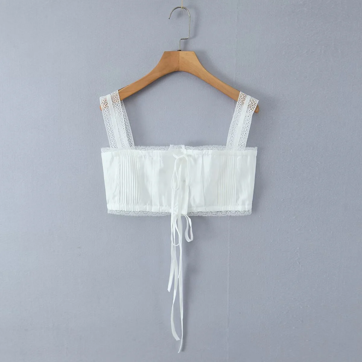 Damen luftige Shorts mit feinen Spitzenakzenten R&B - Image 2