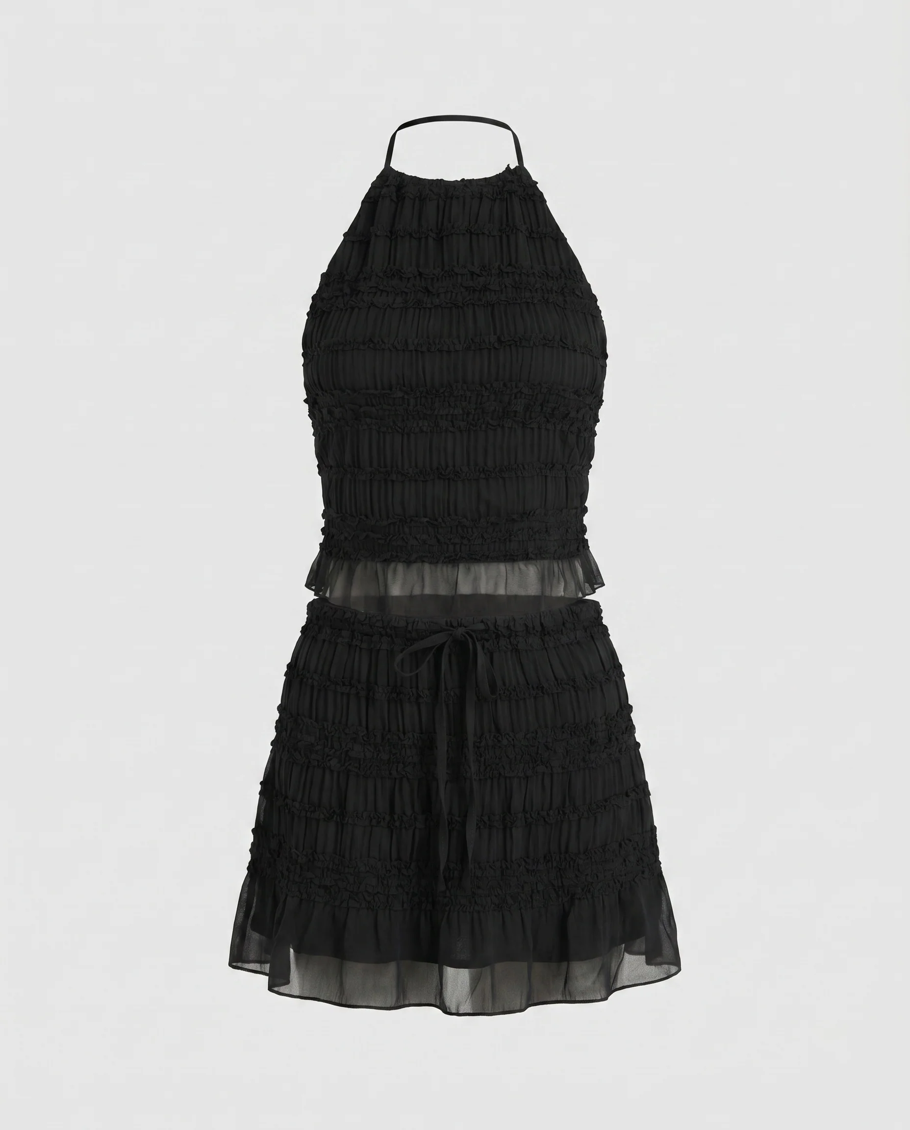 Damen luftiges Sommerkleid mit Rüschendetails - Image 7