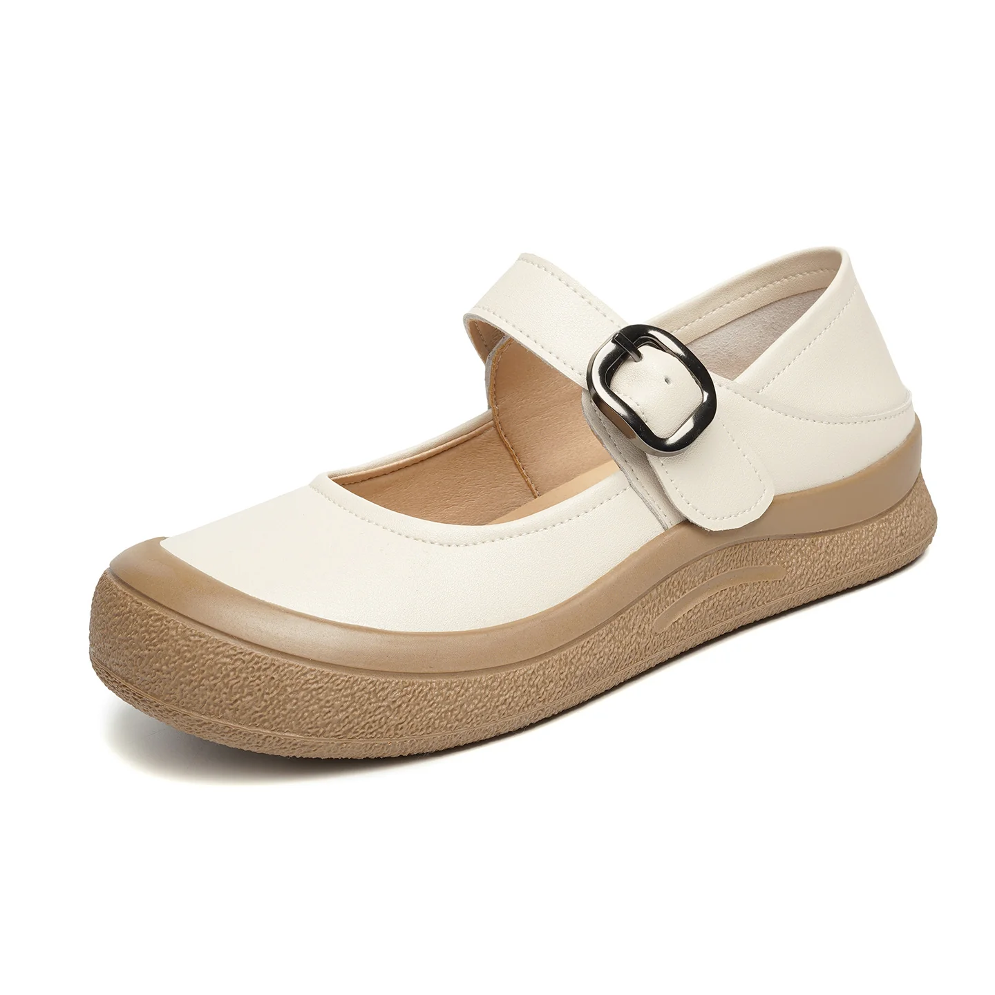 Damen Mary Jane Schuhe mit verstellbarem Riemen und anatomischer Sohle R&B - Image 5