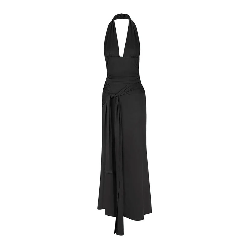 Damen Maxi-Kleid im eleganten Wickelstil R&B - Image 8