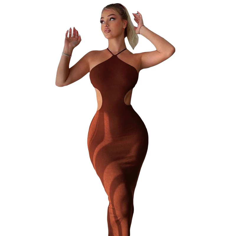 Damen Maxi Kleid mit modischem Cut-Out R&B - Image 5