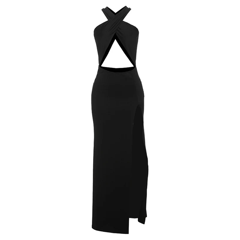 Damen Maxi-Kleid mit verführerischem Schnitt und modischen Cut-Outs R&B - Image 6