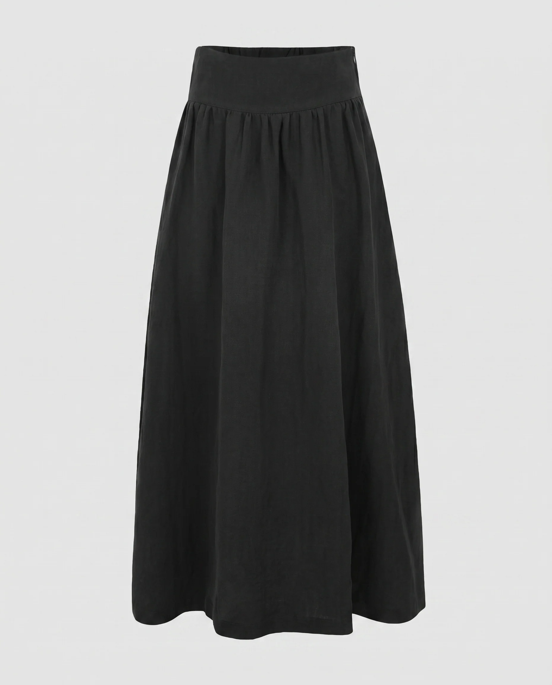 Damen Maxi-Rock aus fließendem Material mit elastischem Bund - Image 5