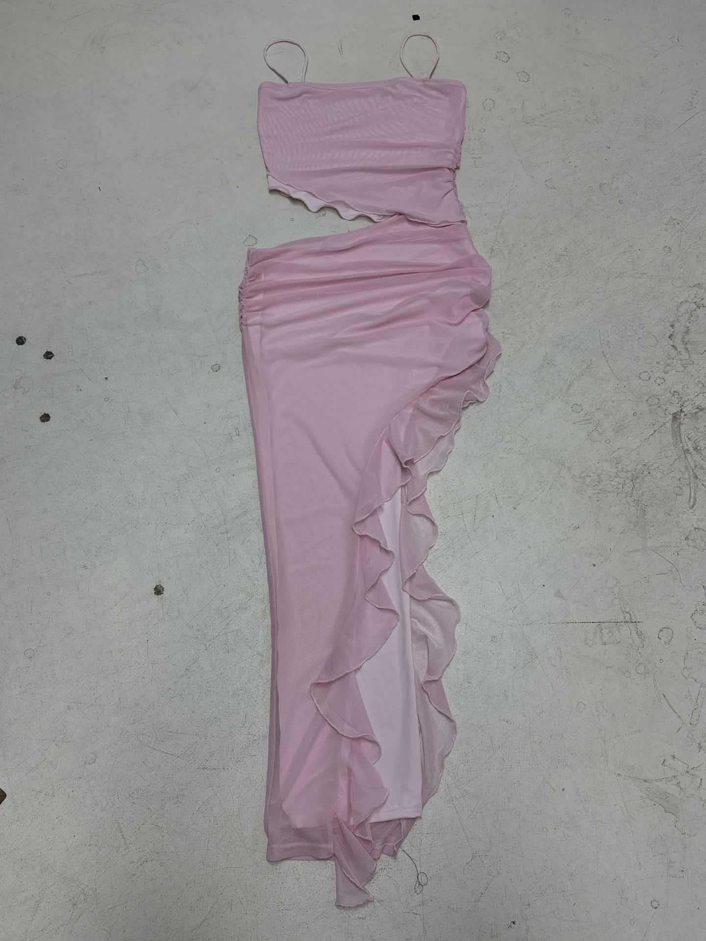 Damen Maxi-Rock mit asymmetrischem Schnitt und zarten Rüschendetails R&B - Image 7