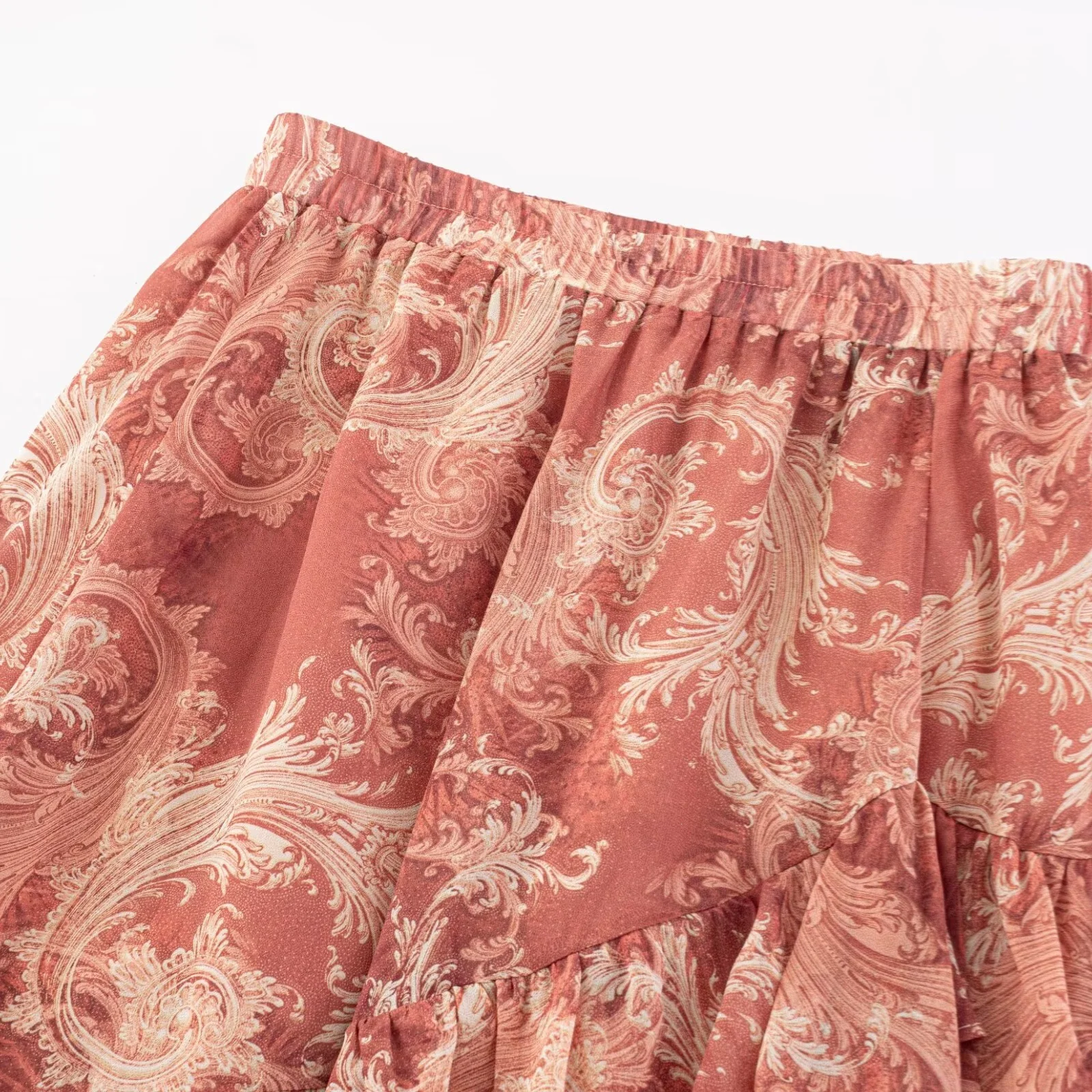 Damen Maxi-Rock mit voluminösem Stufendesign R&B - Image 3