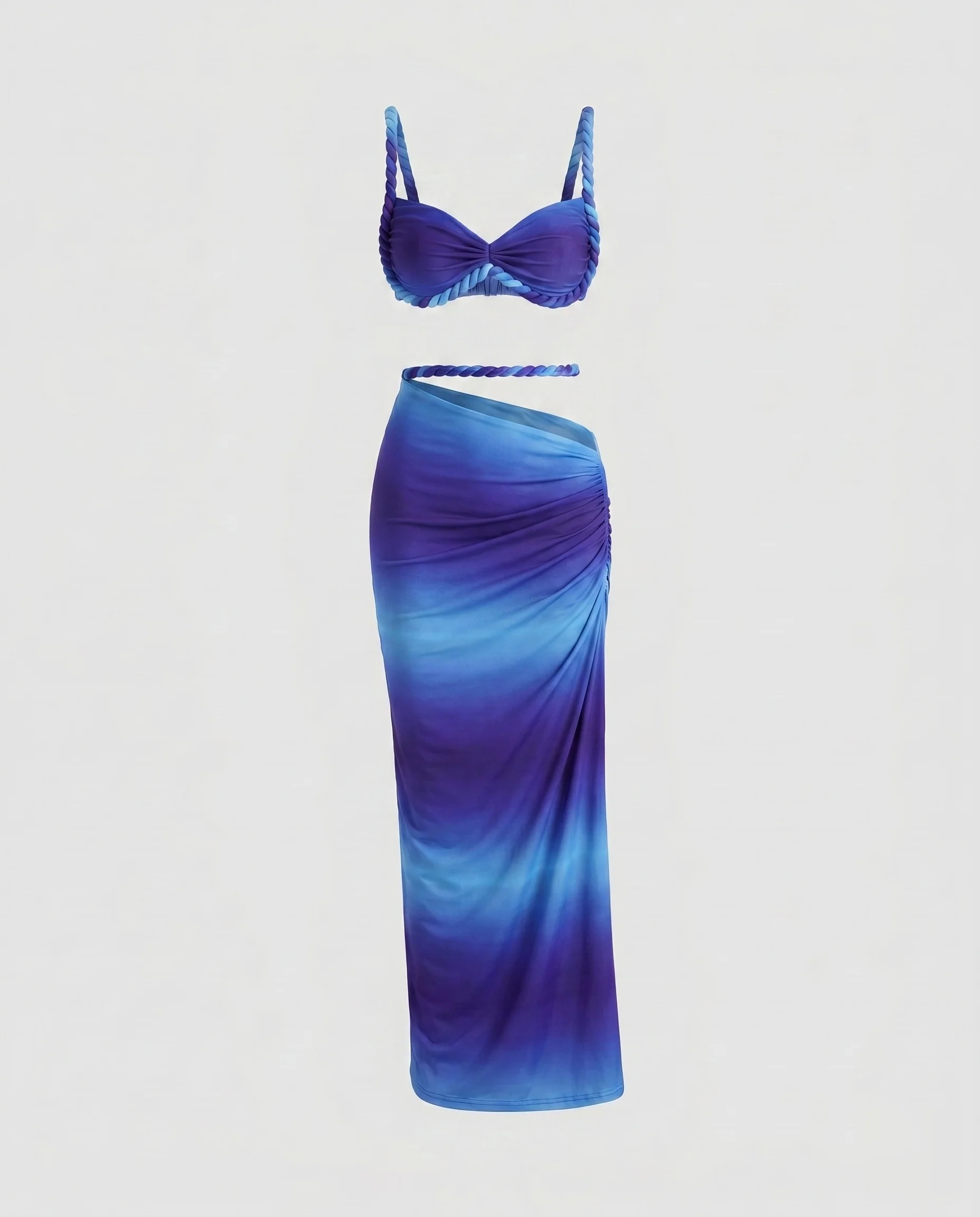 Damen Maxi-Set mit elegantem Bustier-Oberteil und raffinierten Drapierungen R&B - Image 13