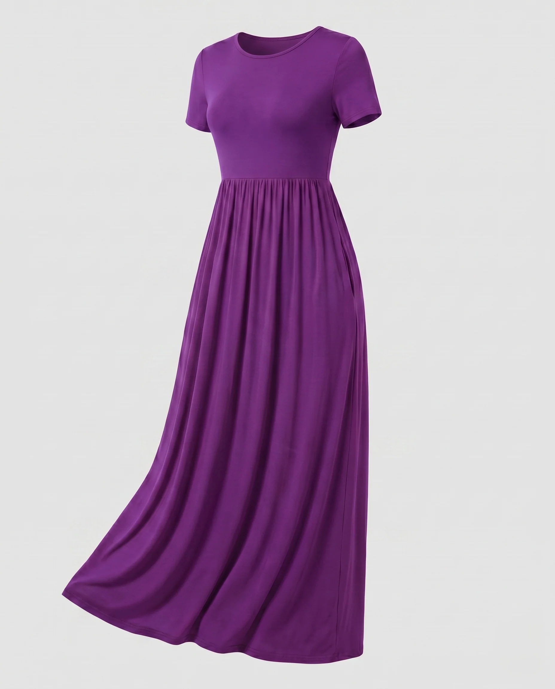 Damen Maxikleid mit elegantem Schnitt und praktischen Taschen R&B - Image 14