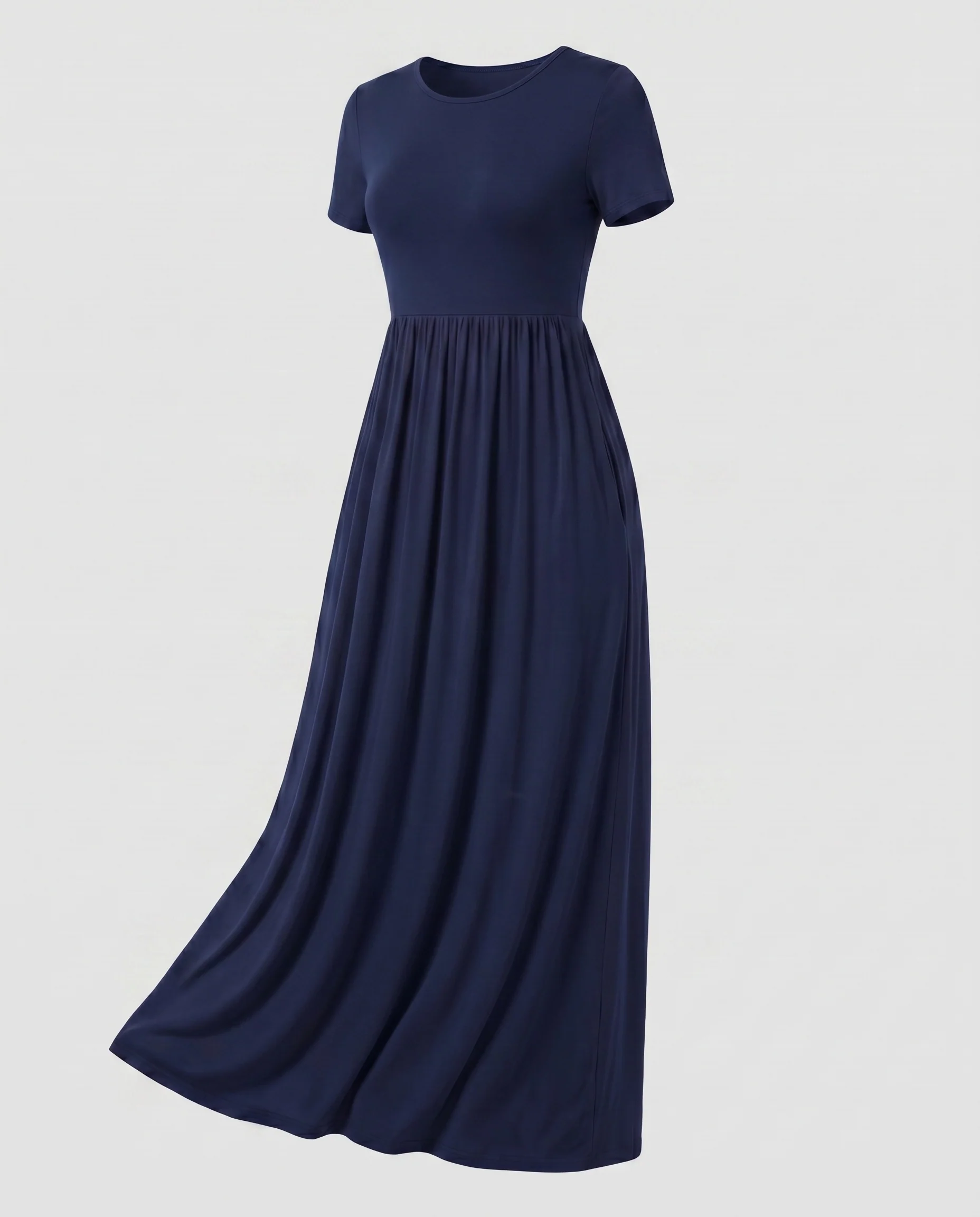 Damen Maxikleid mit elegantem Schnitt und praktischen Taschen R&B - Image 17