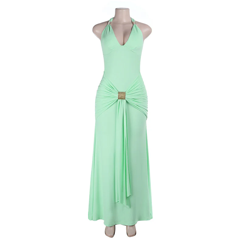 Damen Maxikleid mit raffiniertem Schnitt und glamourösen Akzenten R&B - Image 6