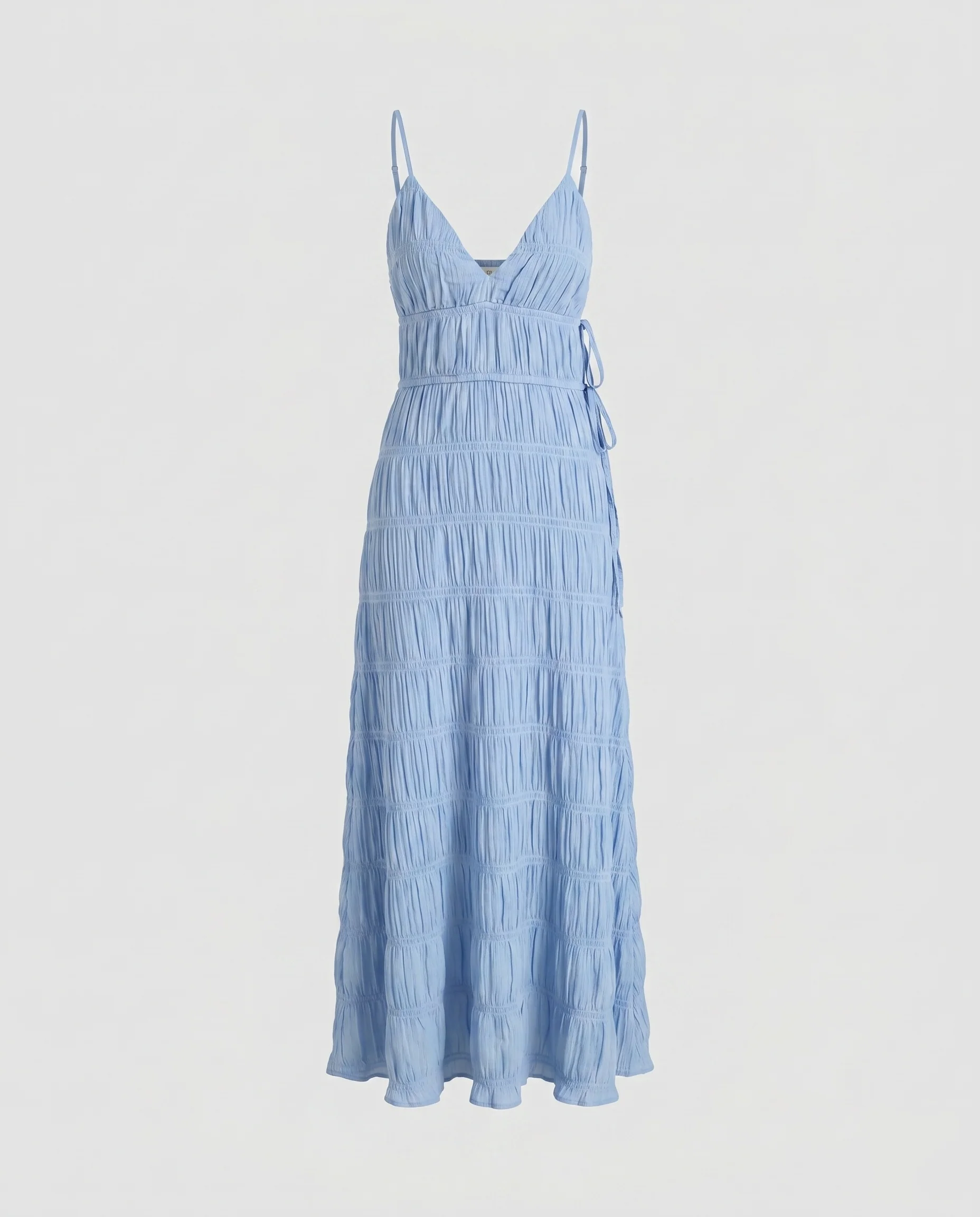 Damen Maxikleid mit schmeichelhaftem Falten-Design und verstellbaren Trägern - Image 5