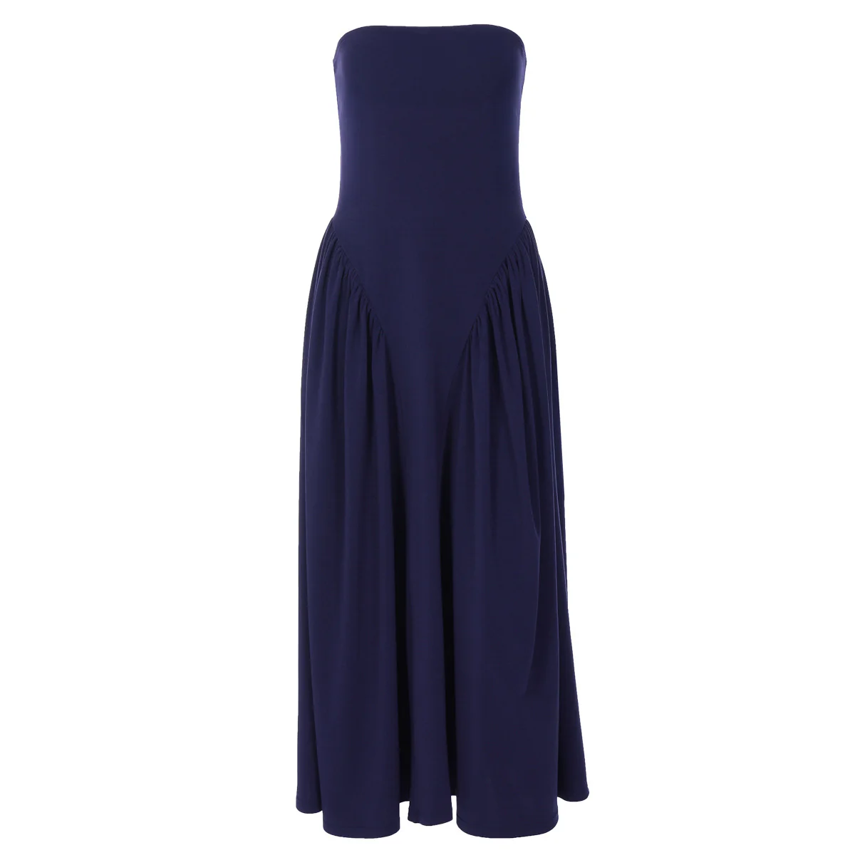 Damen Maxikleid mit schulterfreiem Design und fließendem Schnitt R&B - Image 5