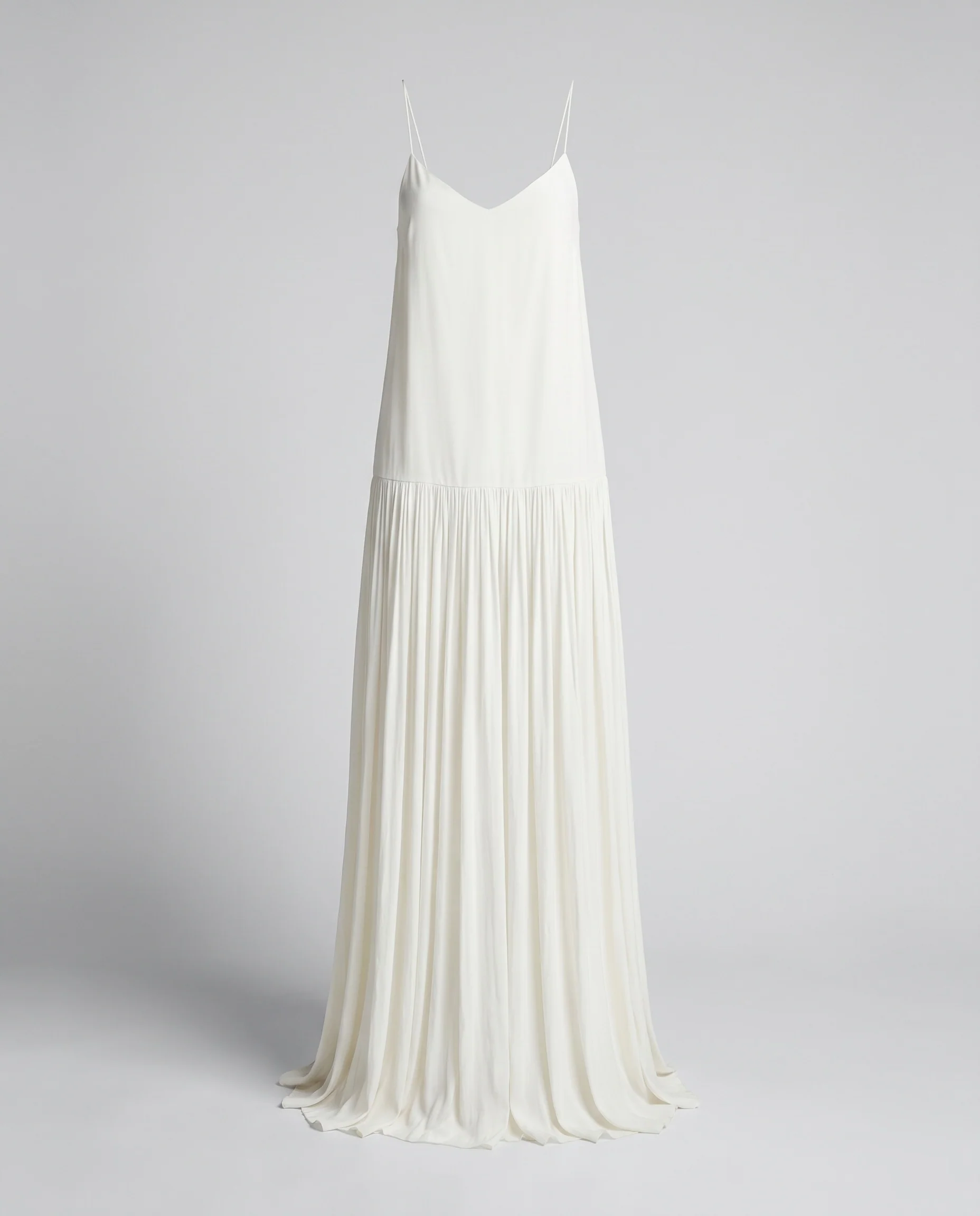 Damen Maxikleid mit schwebendem Saum und zartem Neckholder R&B - Image 5