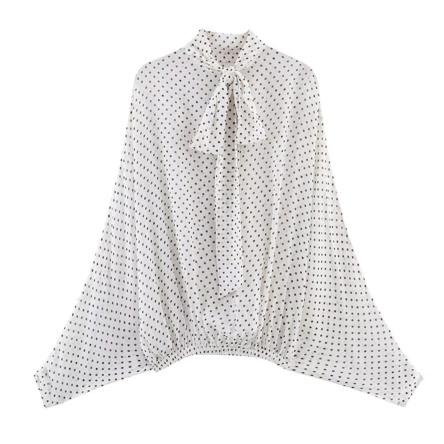 Damen Maxirock mit elegantem Pünktchenmuster und fließendem Schnitt R&B - Image 4