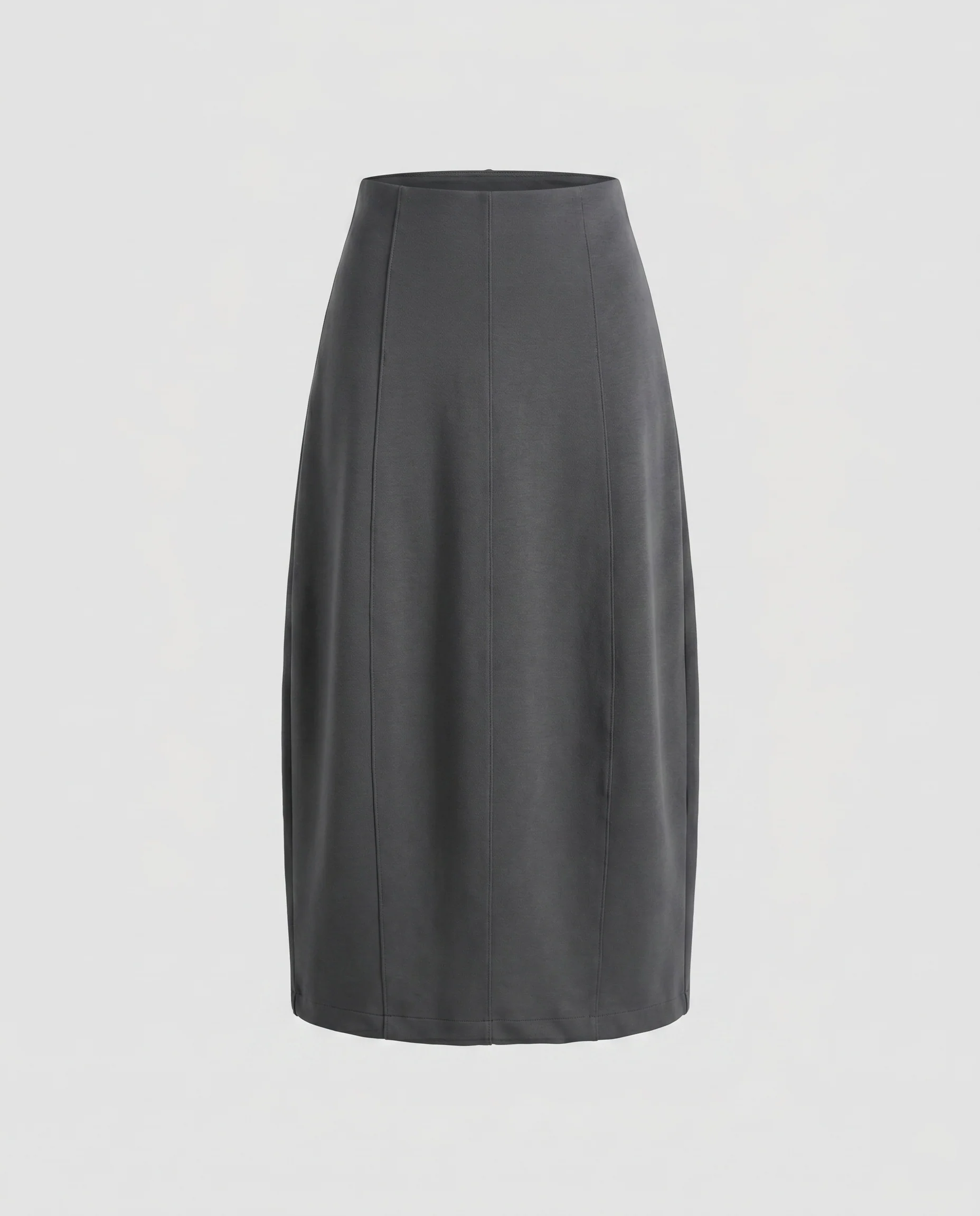 Damen Maxirock mit eleganten Falten und hohem Bund - Image 4