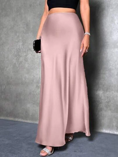Damen Maxirock mit fließendem Schnitt und elegantem Fall R&B - Image 10