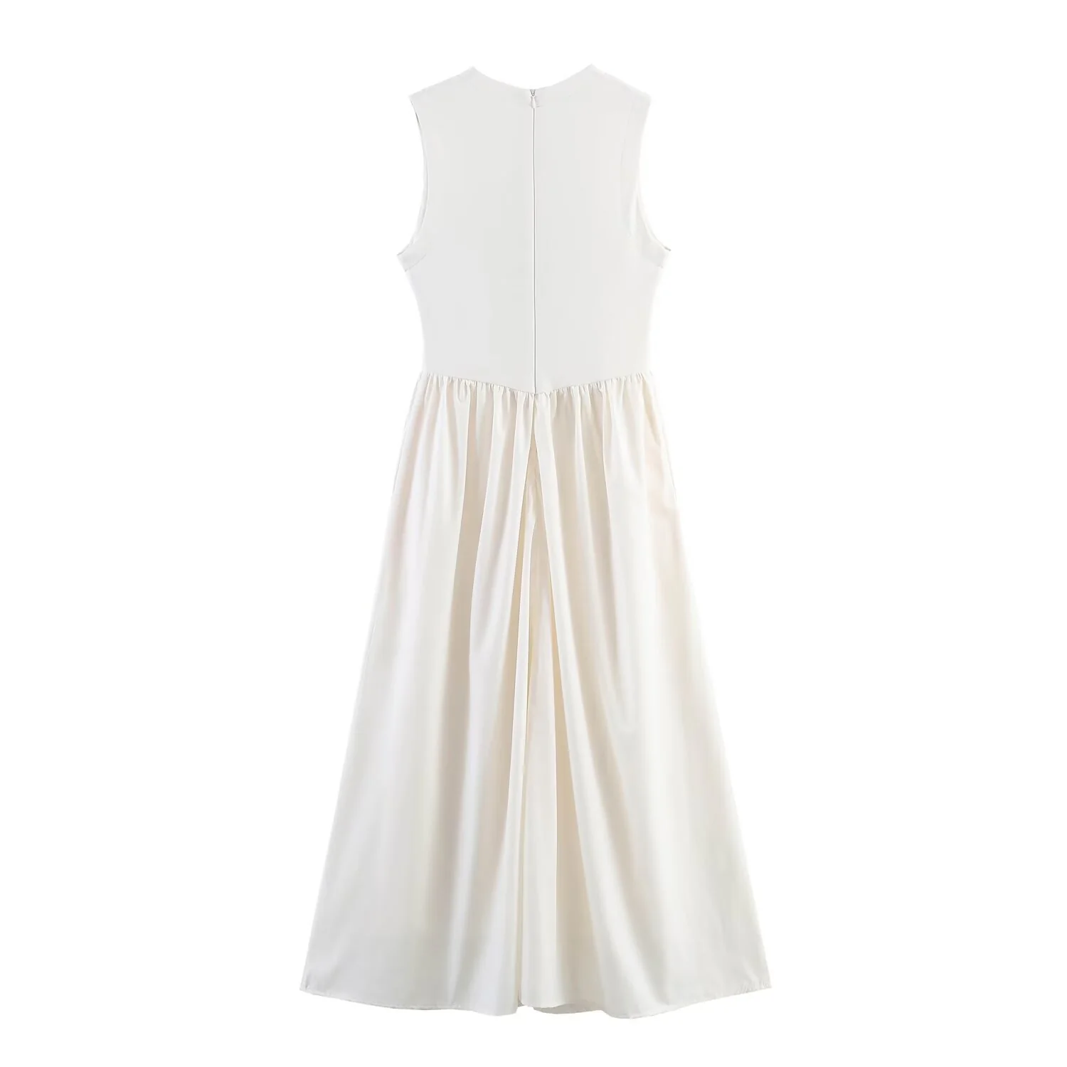 Damen Midi-Kleid mit elegantem Schnitt und fließendem Rock R&B - Image 2
