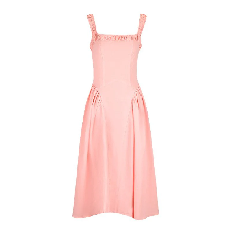 Damen Midikleid mit feinen Rüschendetails und figurbetontem Schnitt R&B - Image 5